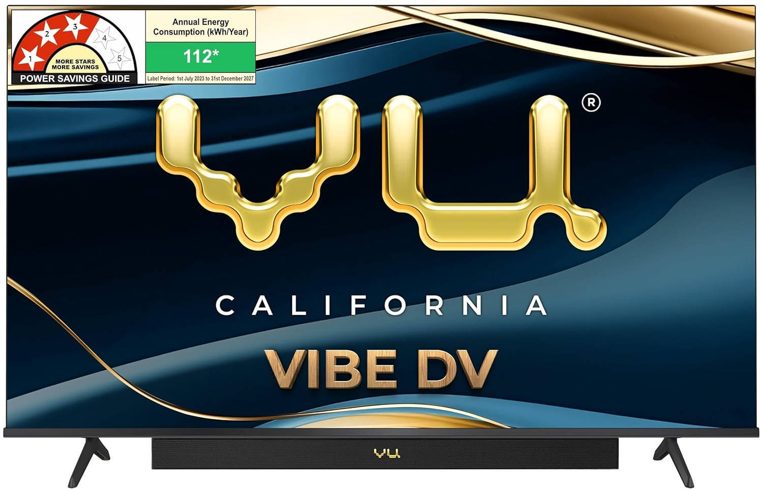 43VIBE-DV 43 inch UHD Smart QLED TV
