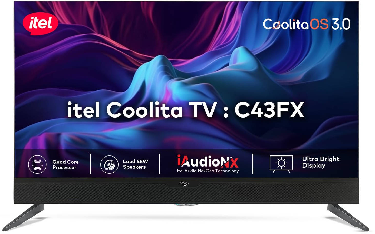 Itel C43FX 43 inch Full HD Smart LED TV