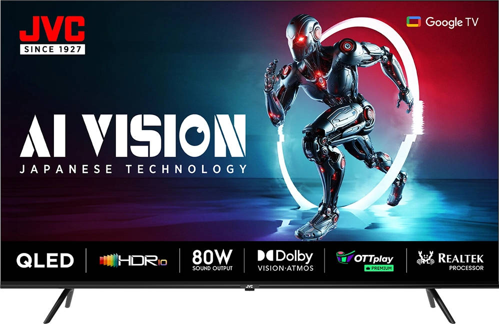 JVC AI Vision Series LT-75NQ7165C 75 inch UHD Smart QLED TV