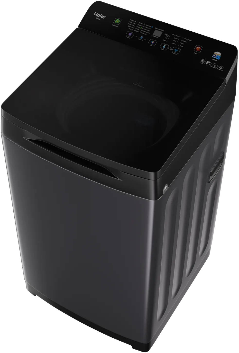 10.5 Kg Fully Automatic Top Load Washing Machine (HWM105-H688BK)