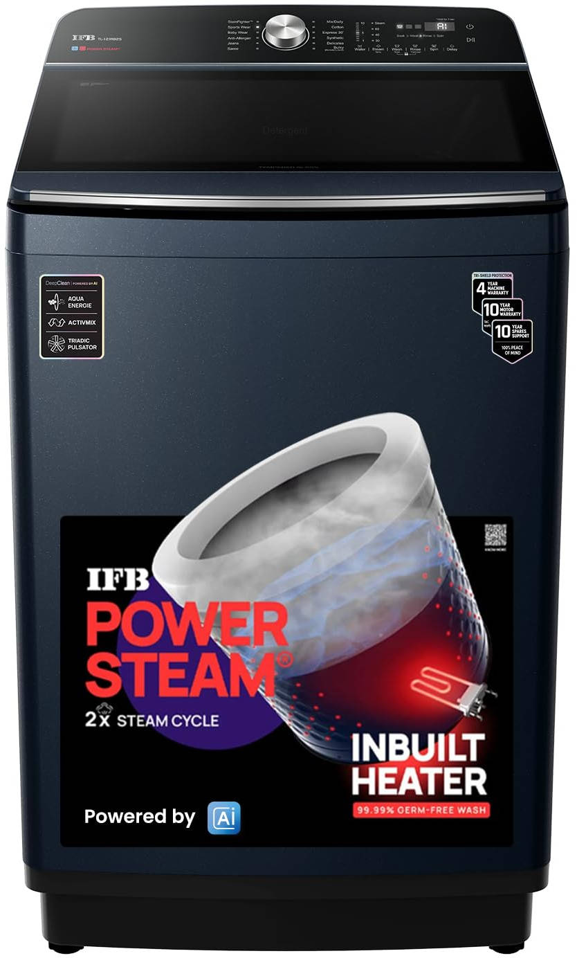 IFB 12 Kg Fully Automatic Top Load Washing Machine (TL121RB2SN)