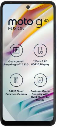 Moto G40 Fusion 4 GB RAM 64 GB Storage Yellow