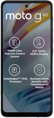 Moto G60 6 GB RAM 128 GB Storage Grey