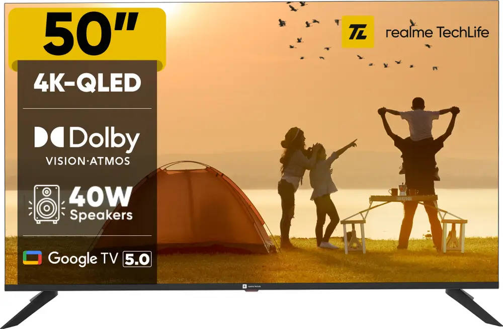 TechLife 50UHDGQRDDVQ 50 inch UHD Smart QLED TV