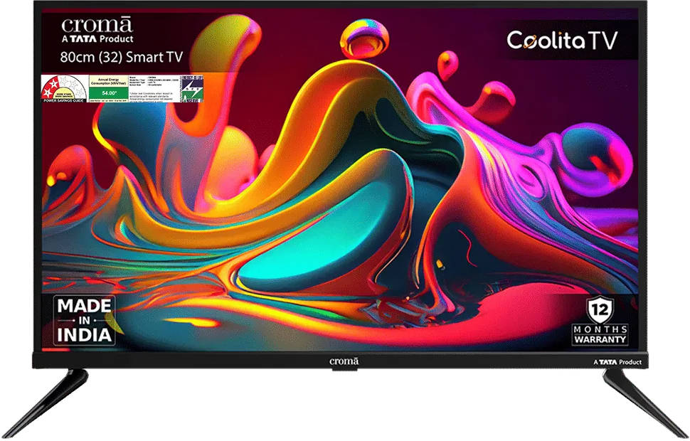 Croma CREL032HCL331801 32 inch HD ready Smart LED TV