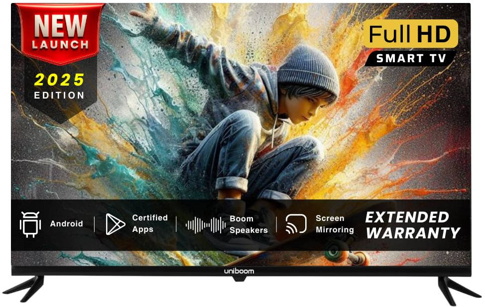 Uniboom Ultima 43S-ULT-AED 43 inch Full HD Smart LED TV