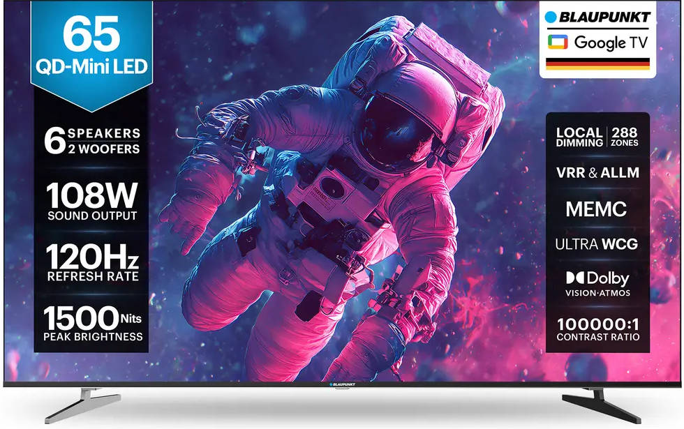 Blaupunkt BQD65Mini7066 65 inch UHD Smart QD-Mini LED TV