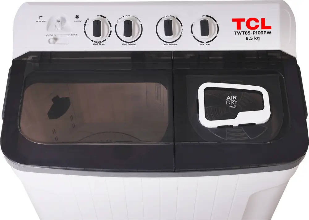 8.5 Kg Semi Automatic Top Load Washing Machine (TWT85-P103PW)