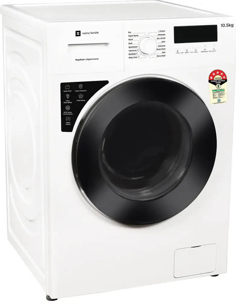 10.5 Kg Fully Automatic Front Load Washing Machine (RMFL1055NHIJW)