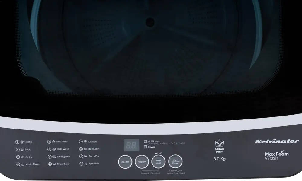 7.5 Kg Fully Automatic Top Load Washing Machine (KWT-N75ETSSN)