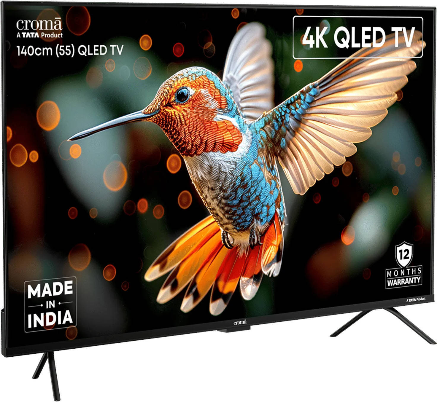CREL055UGQ331851 55 inch UHD Smart QLED TV