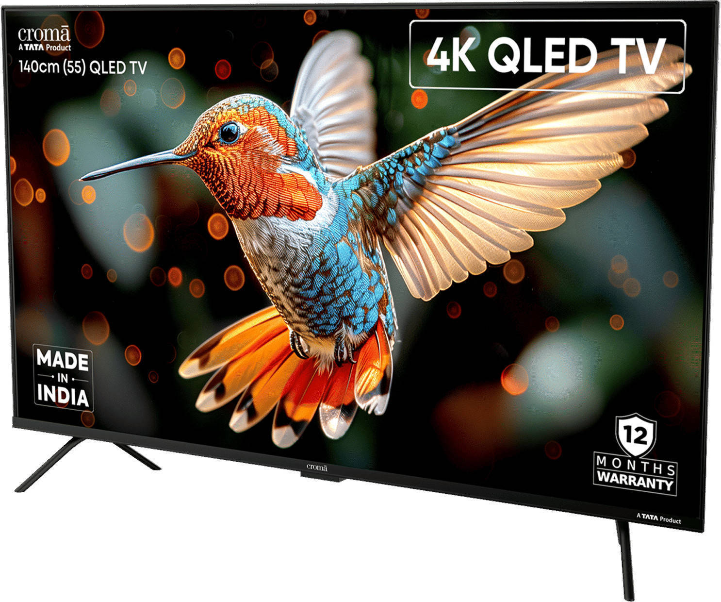 CREL055UGQ331851 55 inch UHD Smart QLED TV