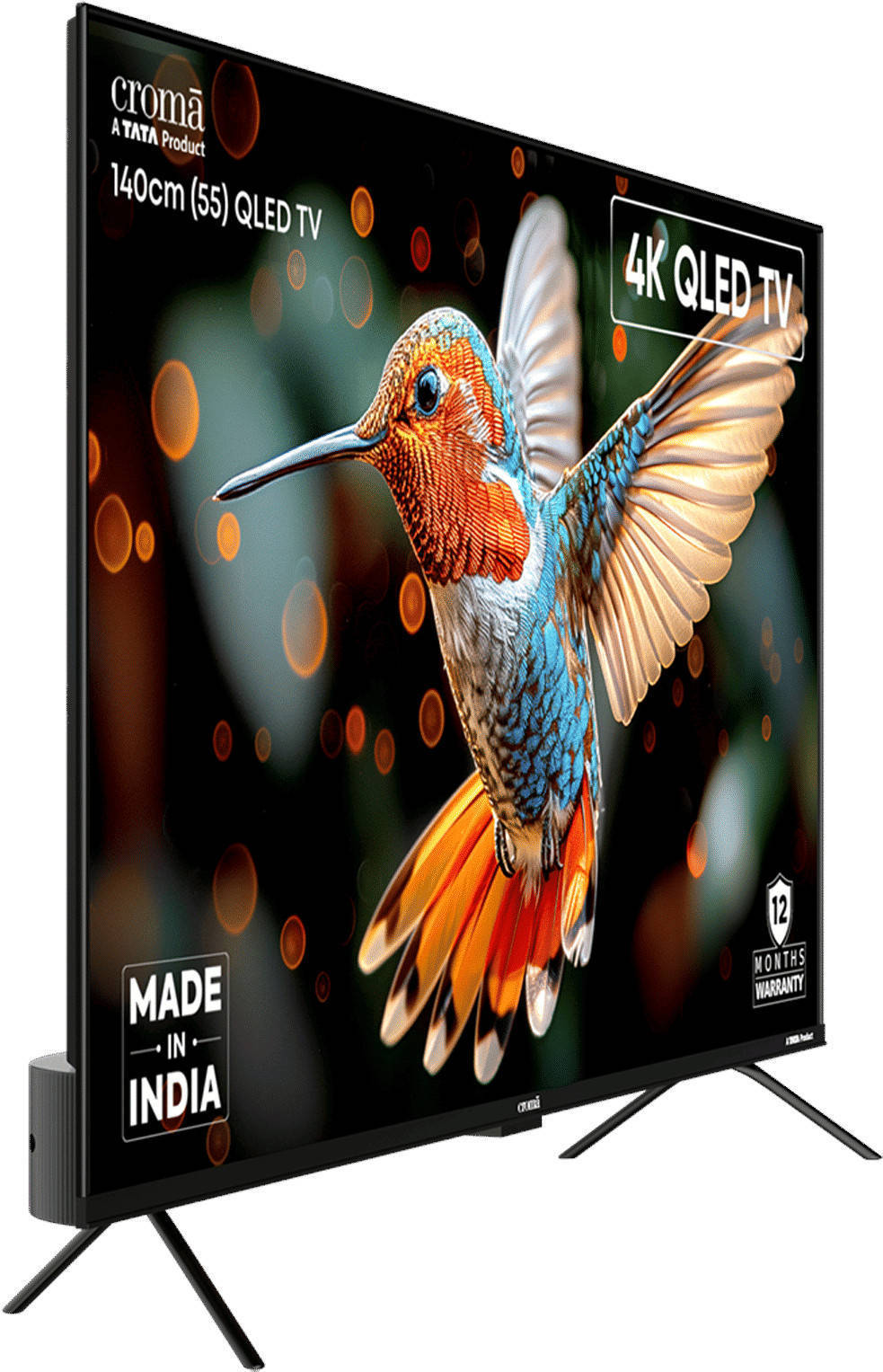 CREL055UGQ331851 55 inch UHD Smart QLED TV