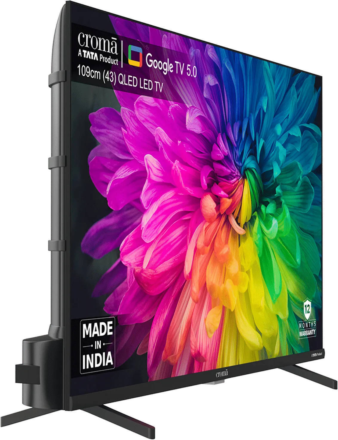 CREL043UGQ333850 43 inch UHD Smart QLED TV