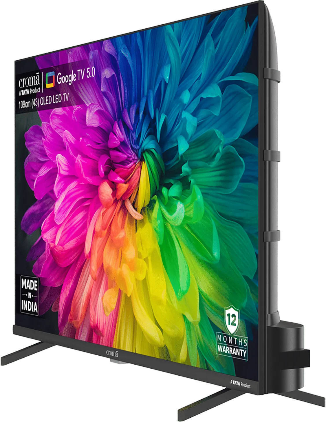 CREL043UGQ333850 43 inch UHD Smart QLED TV