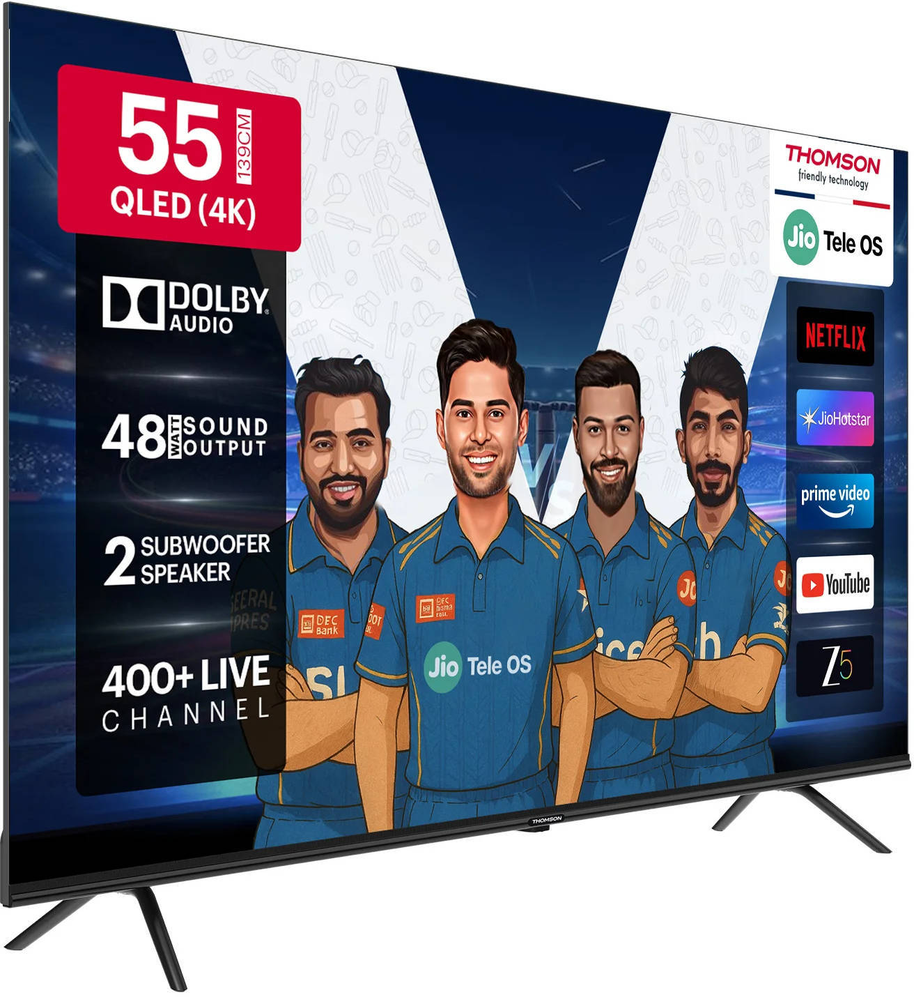 55TJQ0032 55 inch UHD Smart QLED TV