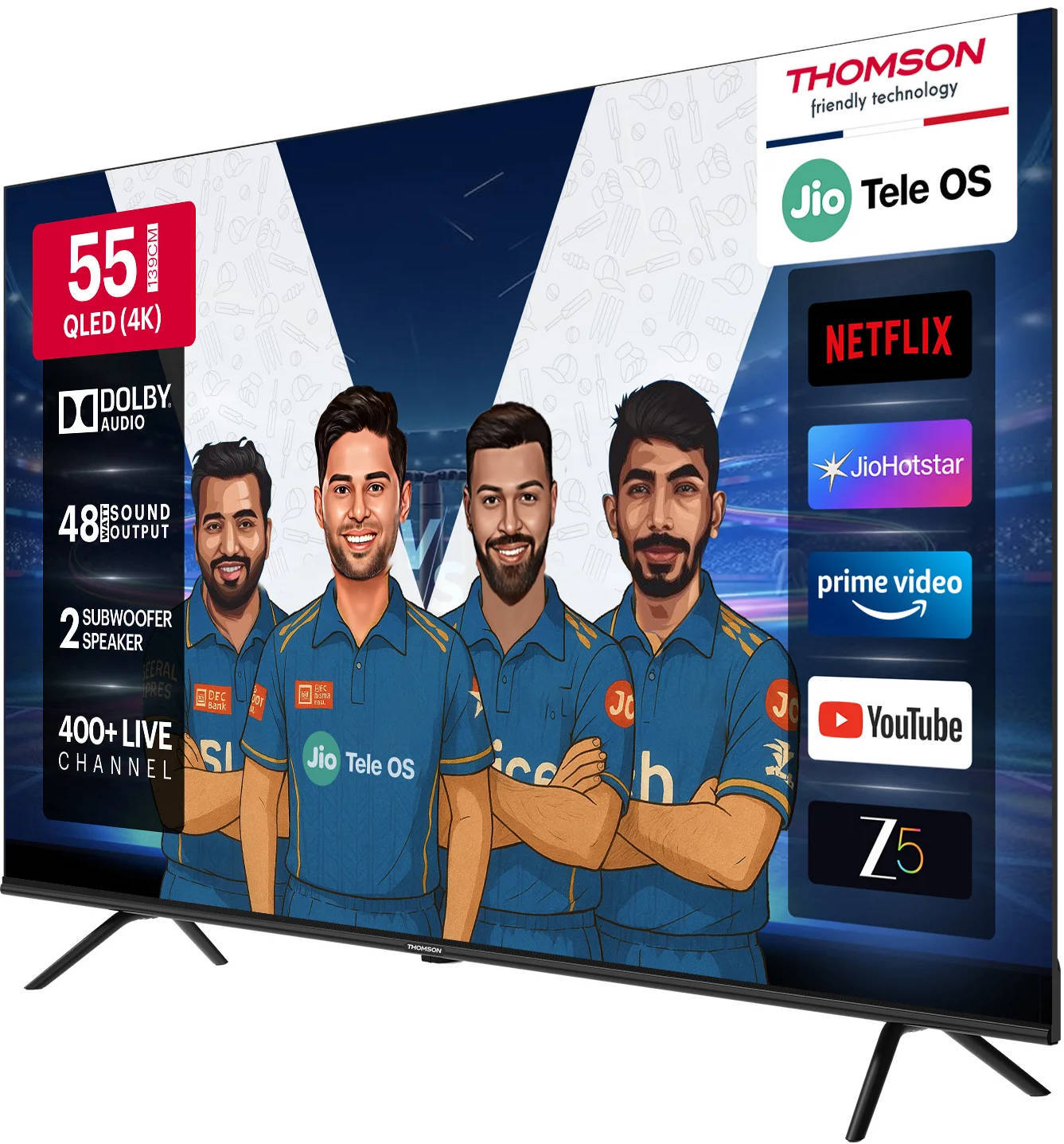 55TJQ0032 55 inch UHD Smart QLED TV