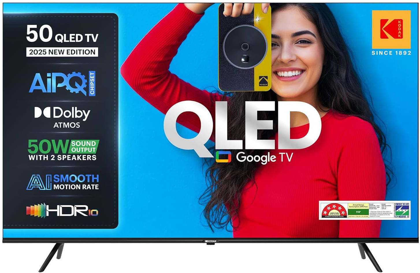 Matrix 50ST5015 50 inch UHD Smart QLED TV