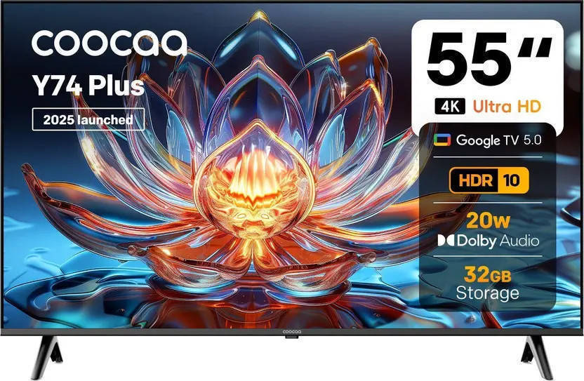 Coocaa 55Y74 Plus 55 inch UHD Smart LED TV