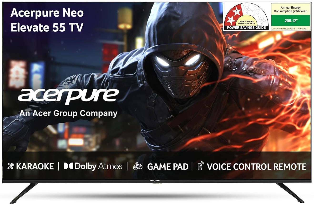 Acerpure Elevate Neo AP55UG75PELN5 55 inch UHD Smart QLED TV