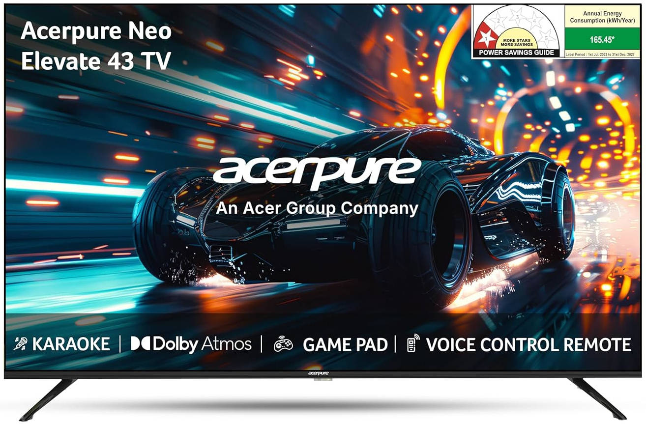 Acerpure Elevate Neo AP43UG75PELN5 43 inch UHD Smart QLED TV
