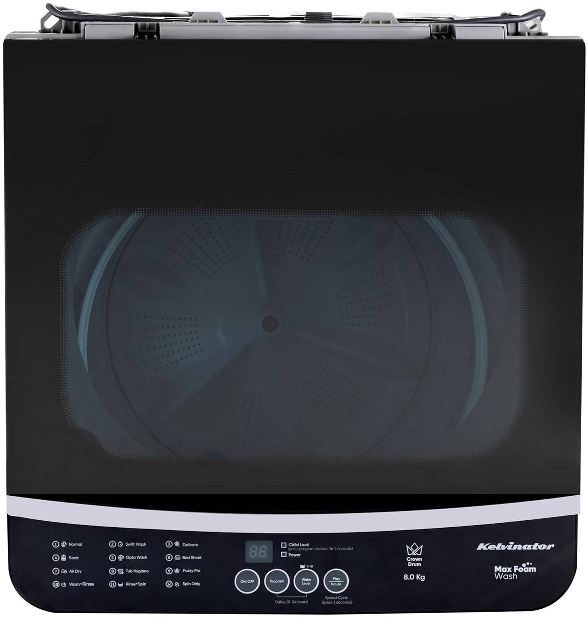 6.5 Kg Fully Automatic Top Load Washing Machine (KWT-N65ETSSN)