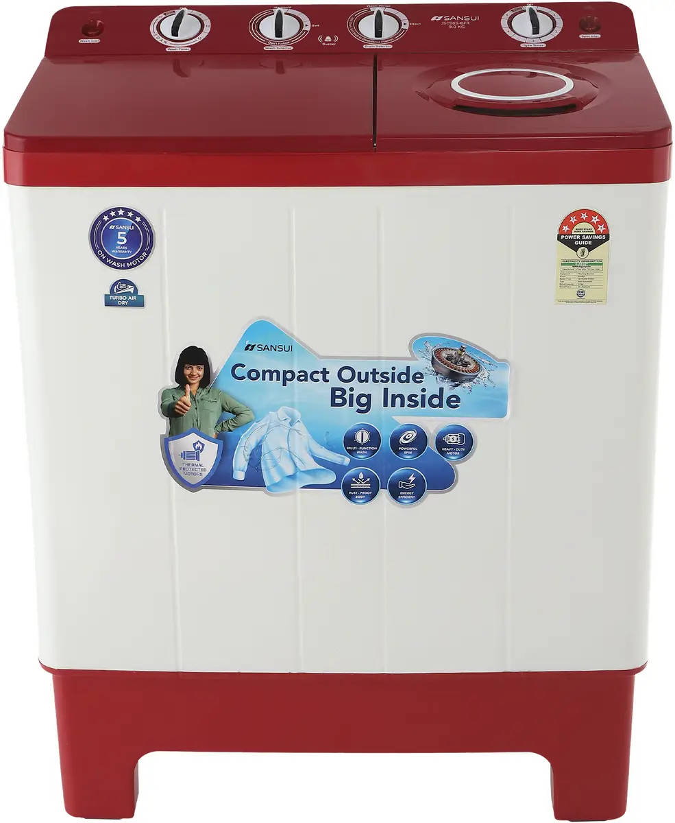 9 Kg Semi Automatic Top Load Washing Machine (JSC90S-BFR)