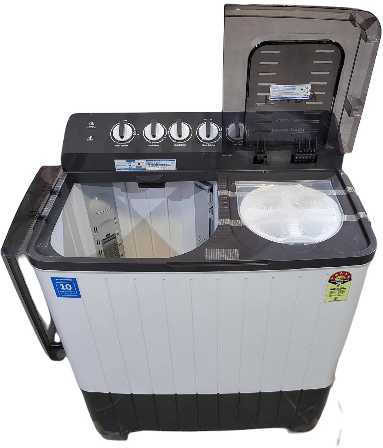 Beko 14 Kg Semi Automatic Top Load Washing Machine (WTT140UPA/GRSSWH5PTDA)