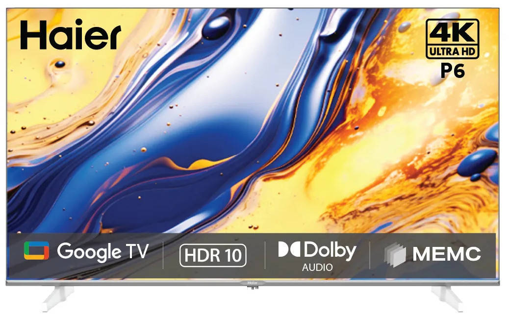 Haier 55P6GT 55 inch UHD Smart LED TV