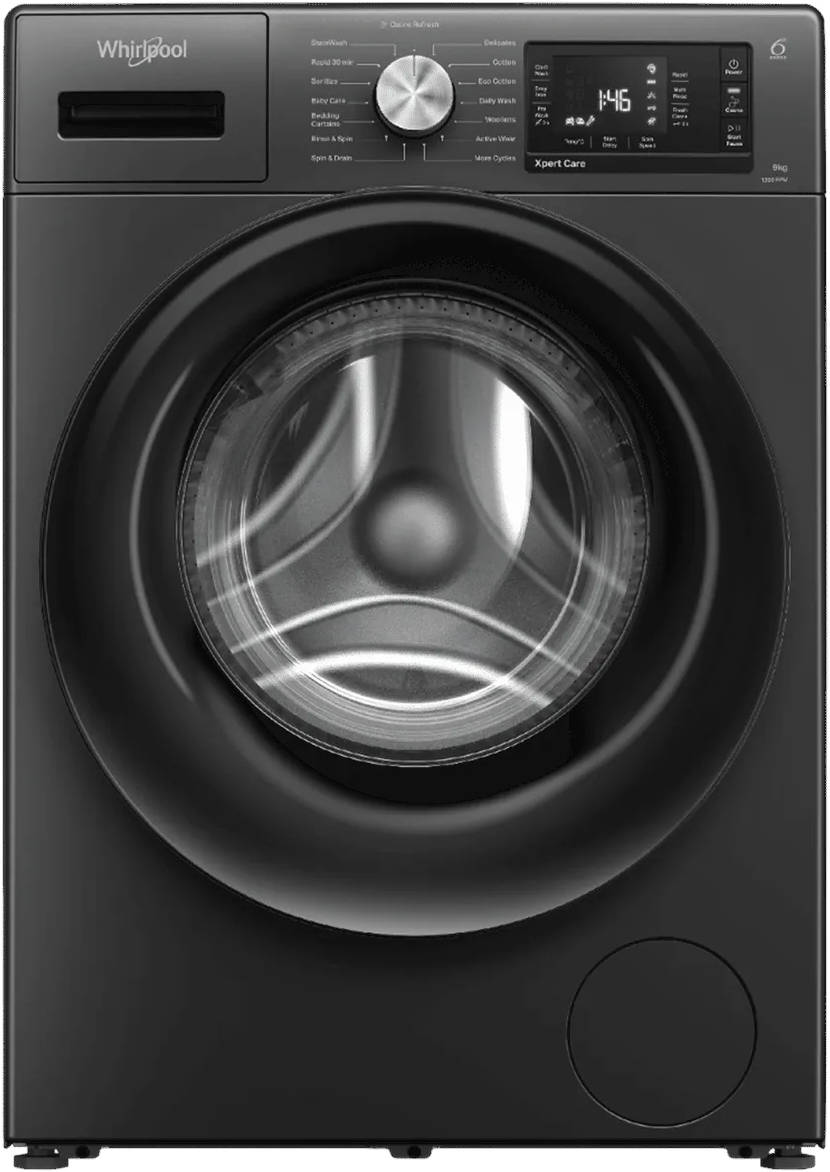 Whirlpool 9 Kg Fully Automatic Front Load Washing Machine (Xpert Care Ozone XO9012BYV53E)