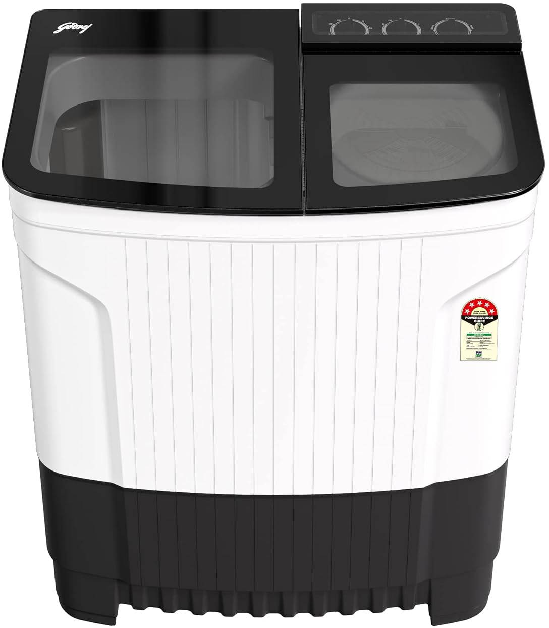 8 Kg Semi Automatic Top Load Washing Machine (WSEDGE ULT 80 5.0 DB2 M WHBK)