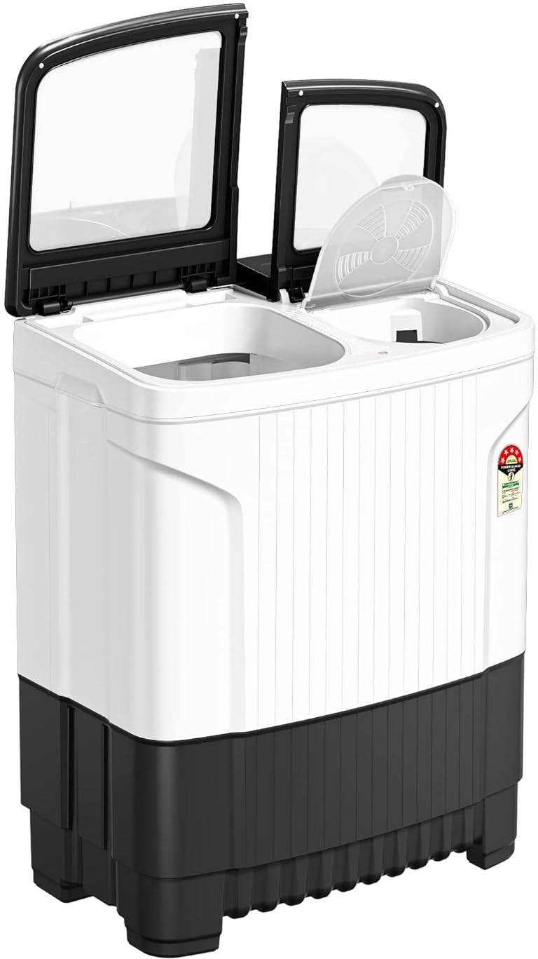 8 Kg Semi Automatic Top Load Washing Machine (WSEDGE ULT 80 5.0 DB2 M WHBK)