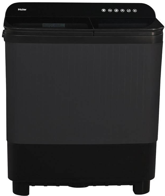 9 Kg Semi Automatic Top Load Washing Machine (HTW90-196BBK)