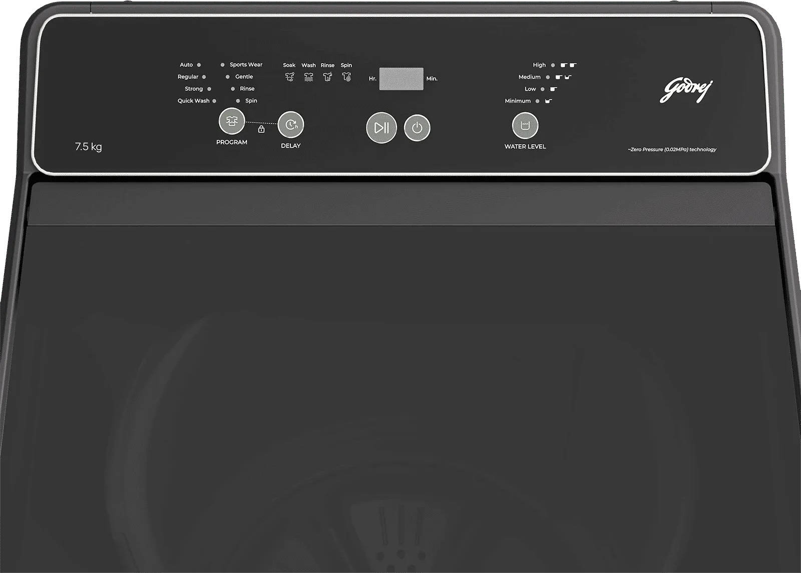 7.5 Kg Fully Automatic Top Load Washing Machine (WTEON VAL 75 5.0 FDAG)