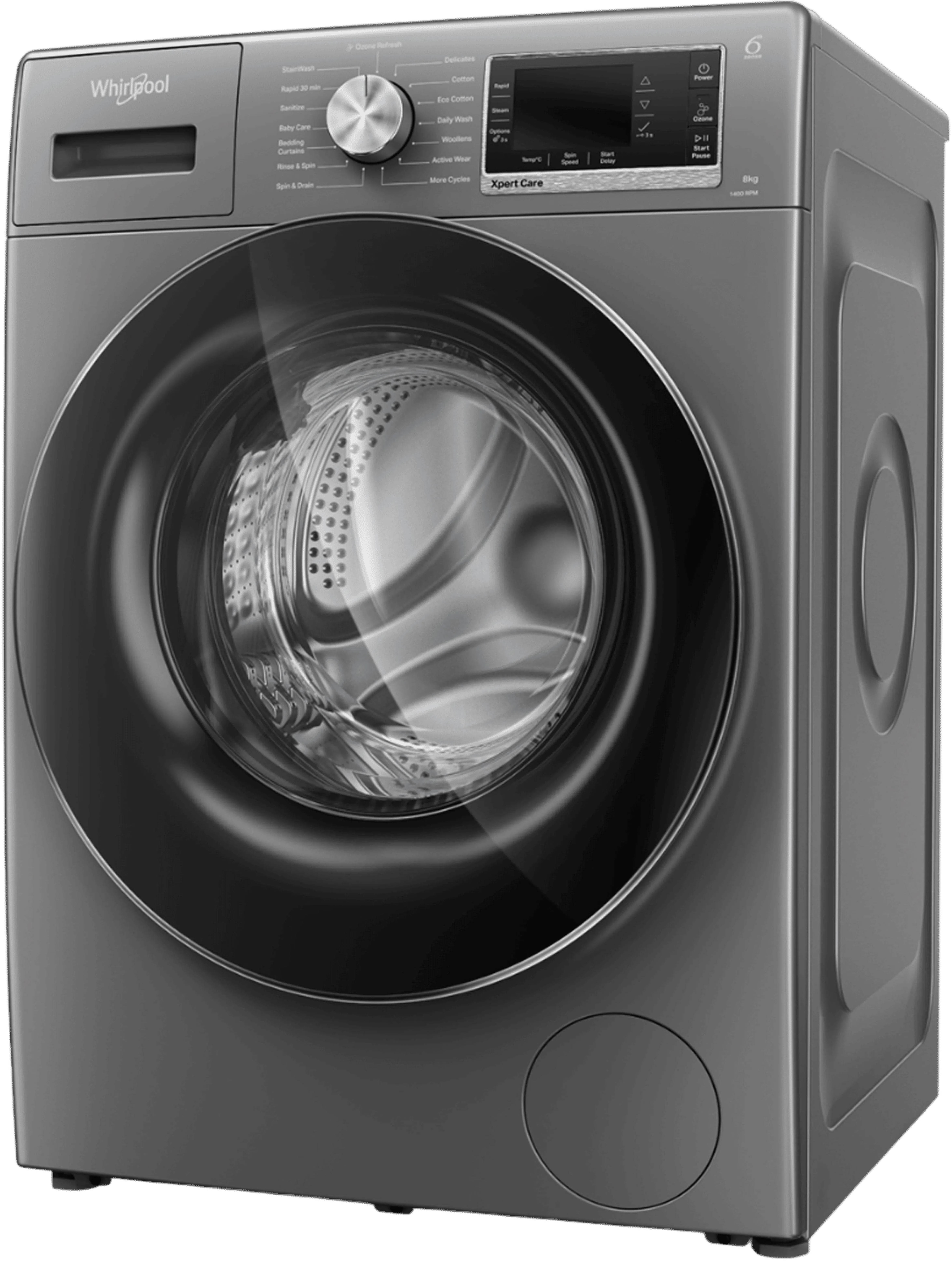 8 Kg Fully Automatic Front Load Washing Machine (Xpert Care Ozone XO8014BYM53E)