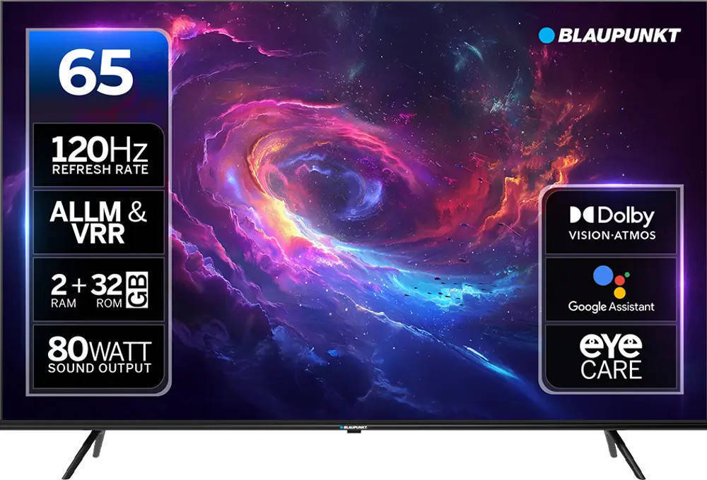 SonicQ 65SQ0303 65 inch UHD Smart QLED TV