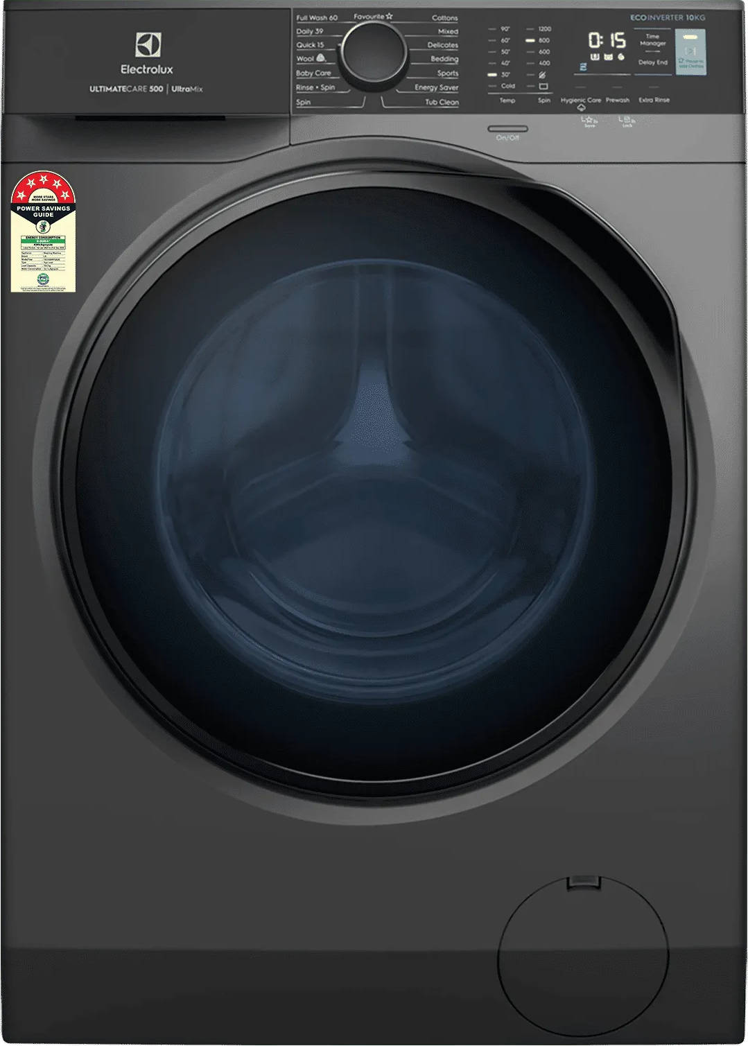 10 Kg Fully Automatic Front Load Washing Machine (EWF1024R5SB)