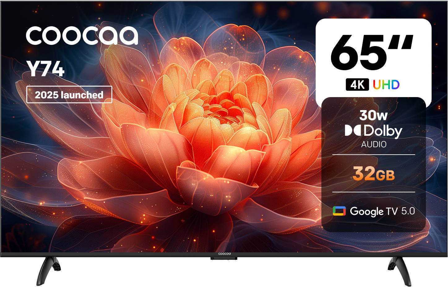 Coocaa 65Y74 65 inch UHD Smart LED TV