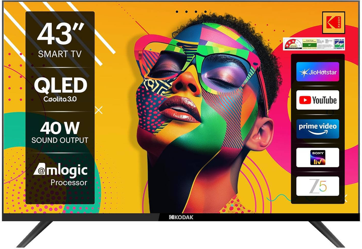 43QSE5073 43 inch Full HD Smart QLED TV