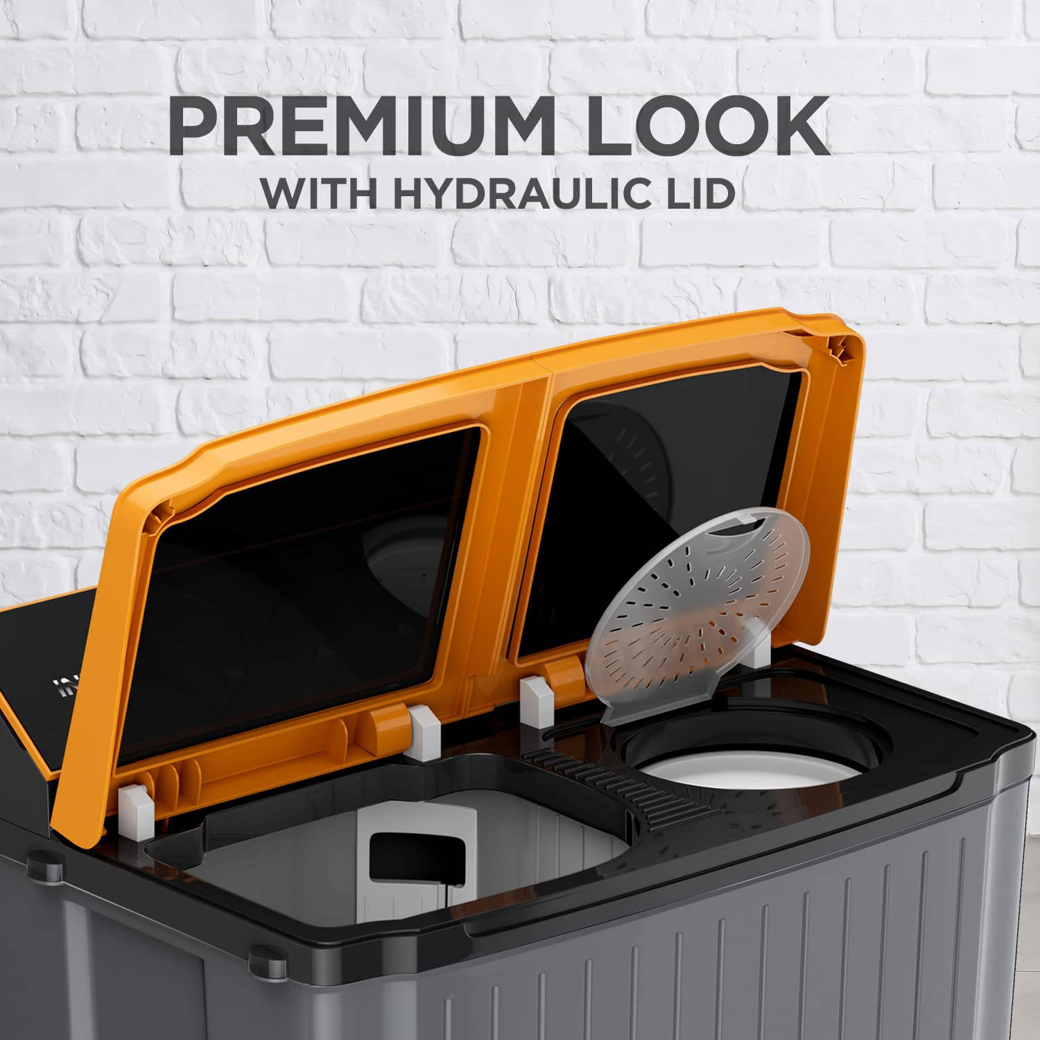 8 Kg Semi Automatic Top Load Washing Machine (SA80BLFG)