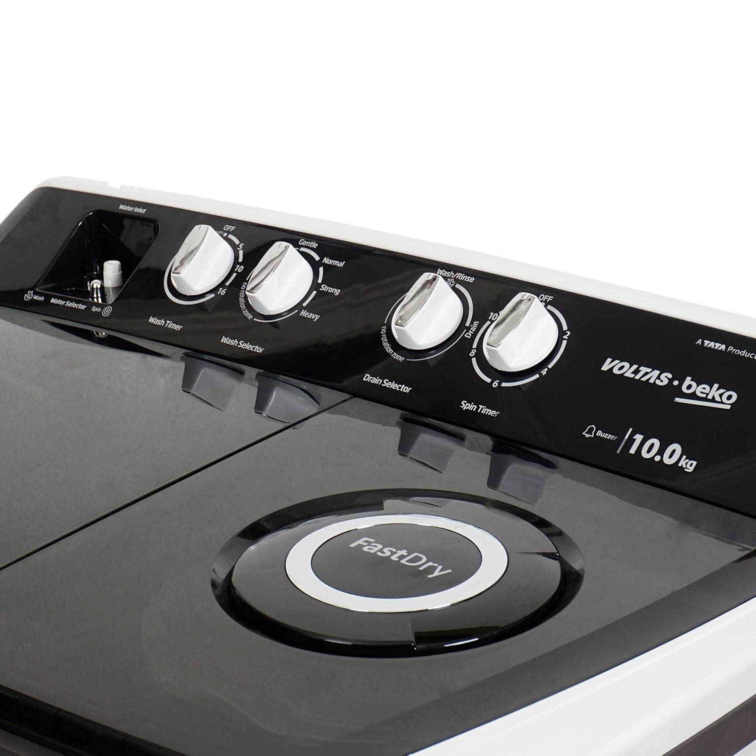 Beko 10 Kg Semi Automatic Top Load Washing Machine (WTT10/UCAGRSSWH4PTD)