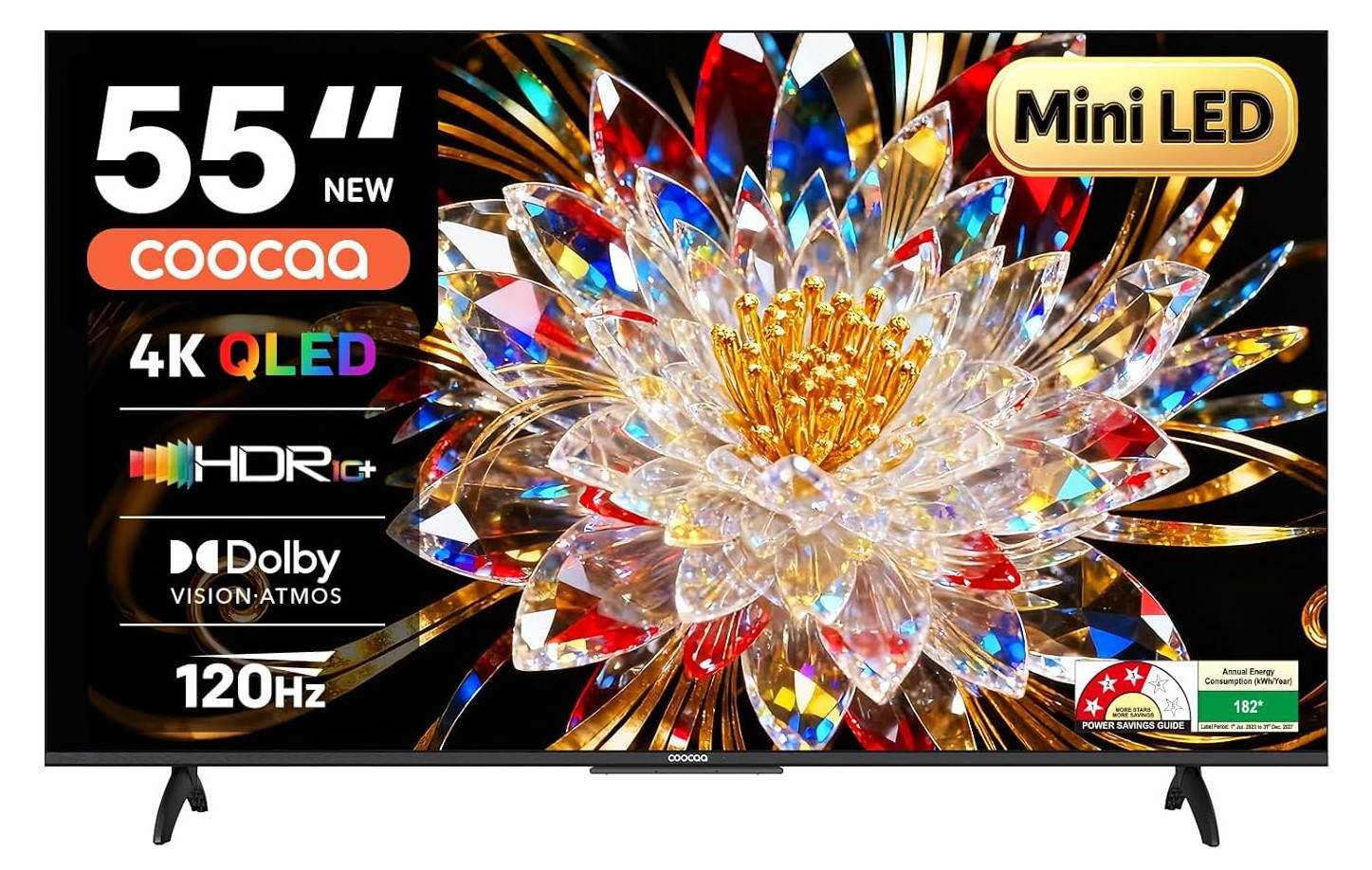 Coocaa 55MINI75Q 55 inch (139 cm) QLED 4K TV