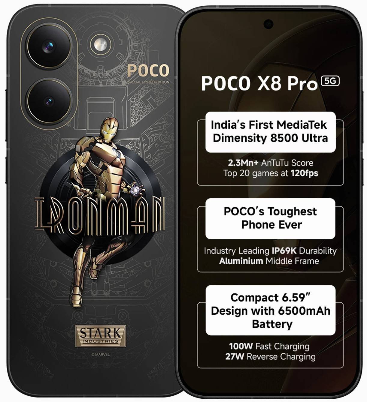 X8 Pro Iron Man Edition