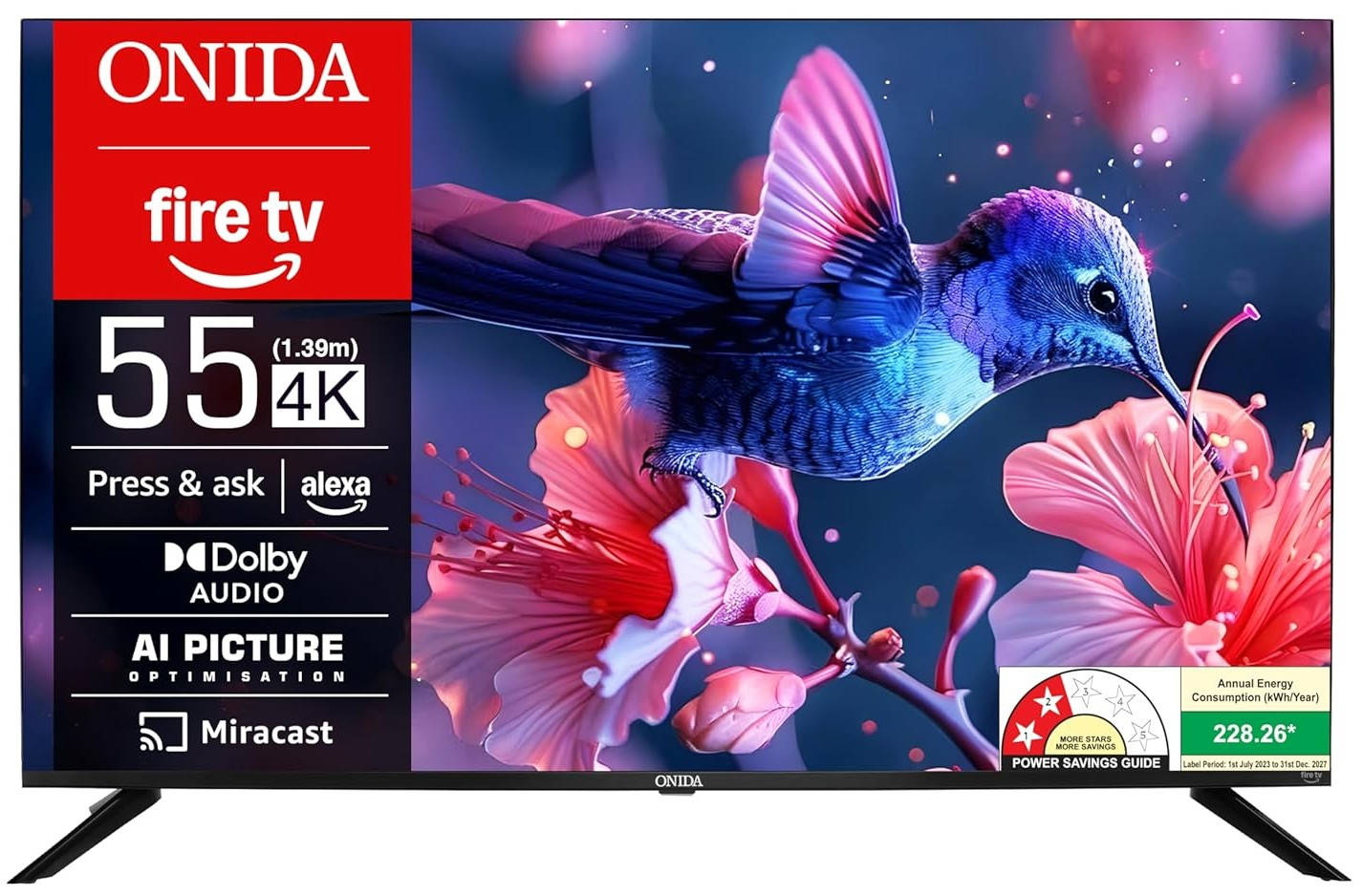 Onida 55UFD 55 inch (139 cm) LED 4K TV
