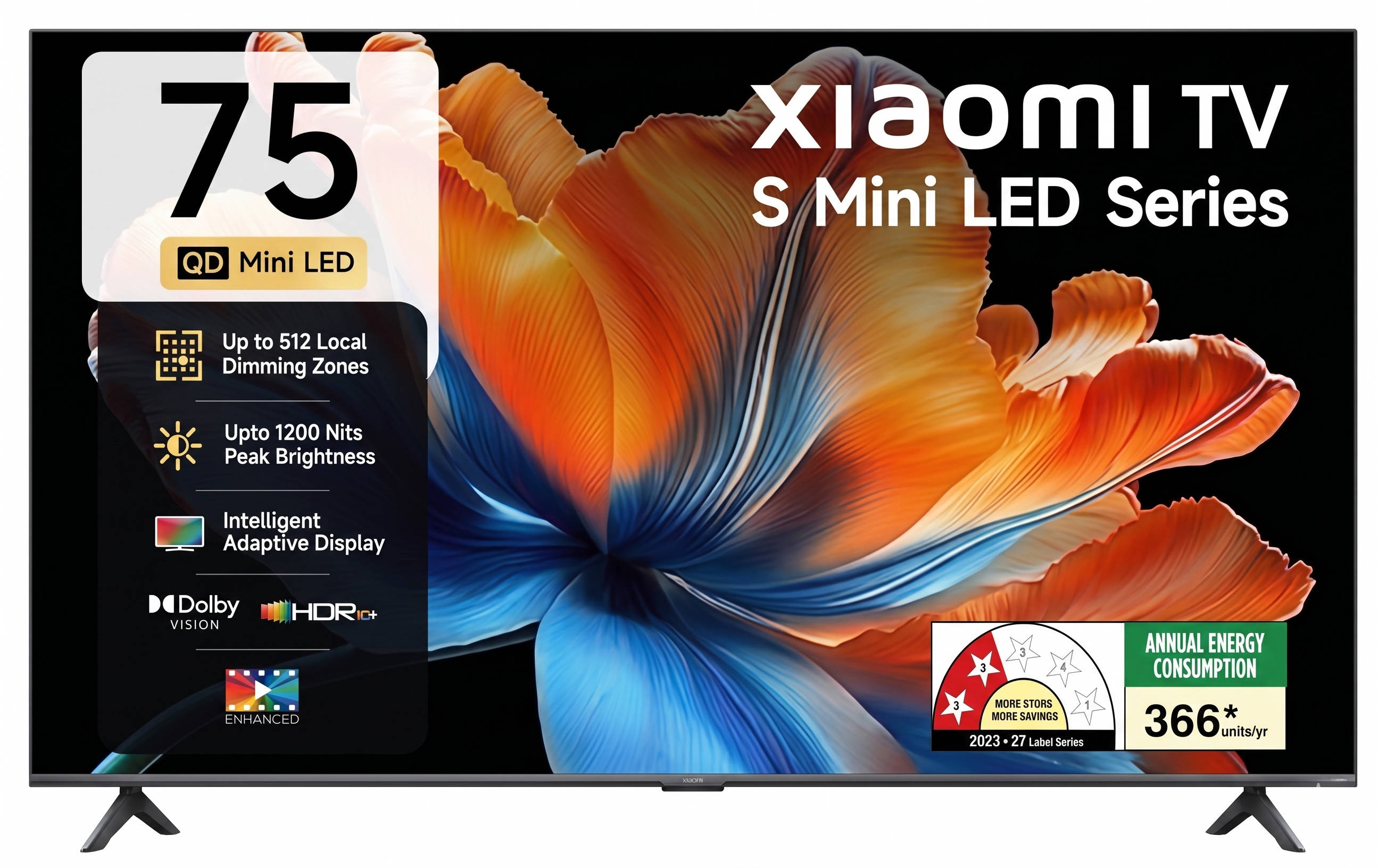 Xiaomi L75MC 75 inch (190 cm) Mini LED 4K TV