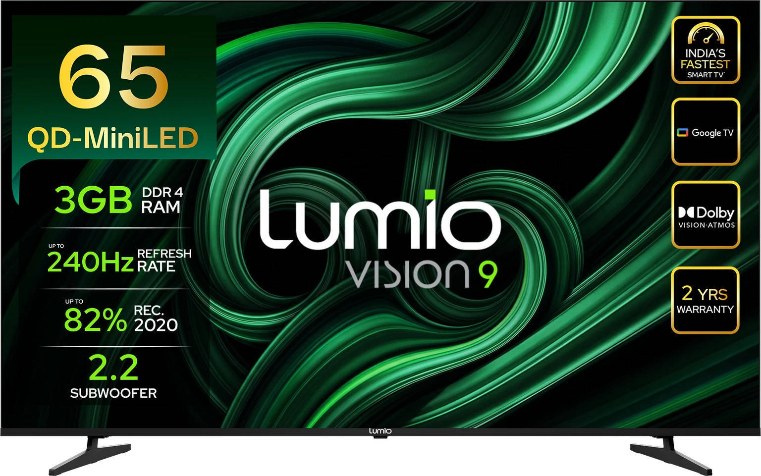 EPIC2-ADSI 65 inch (165 cm) Mini LED 4K TV