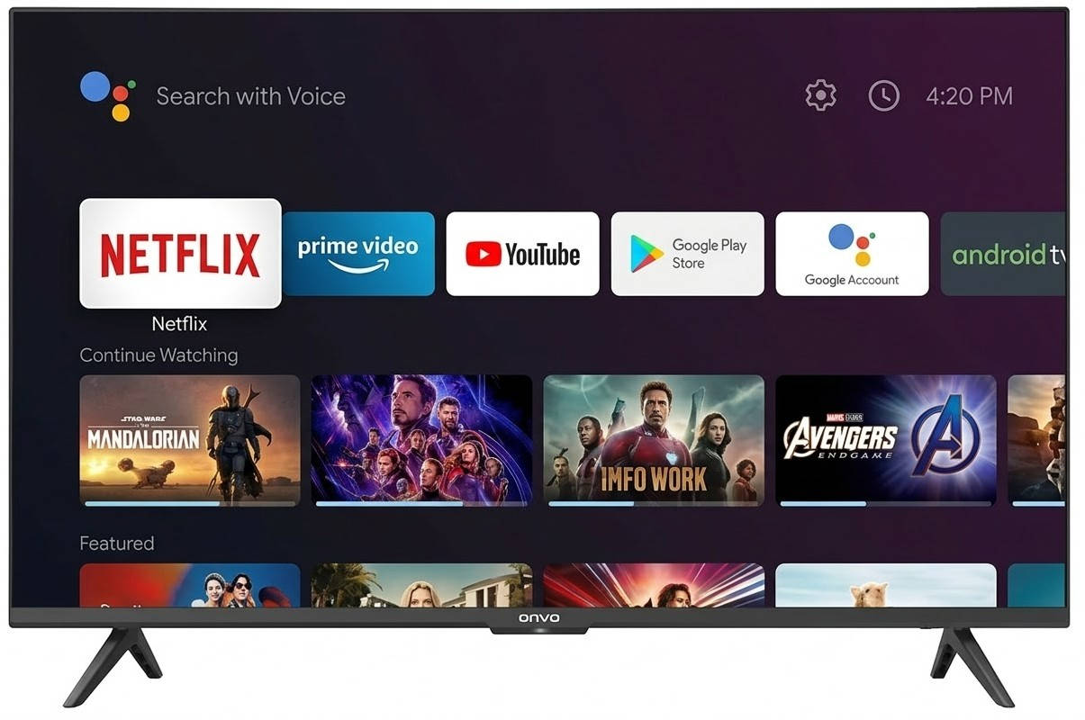 ONV43S 43 inch (109 cm) LED Full HD TV