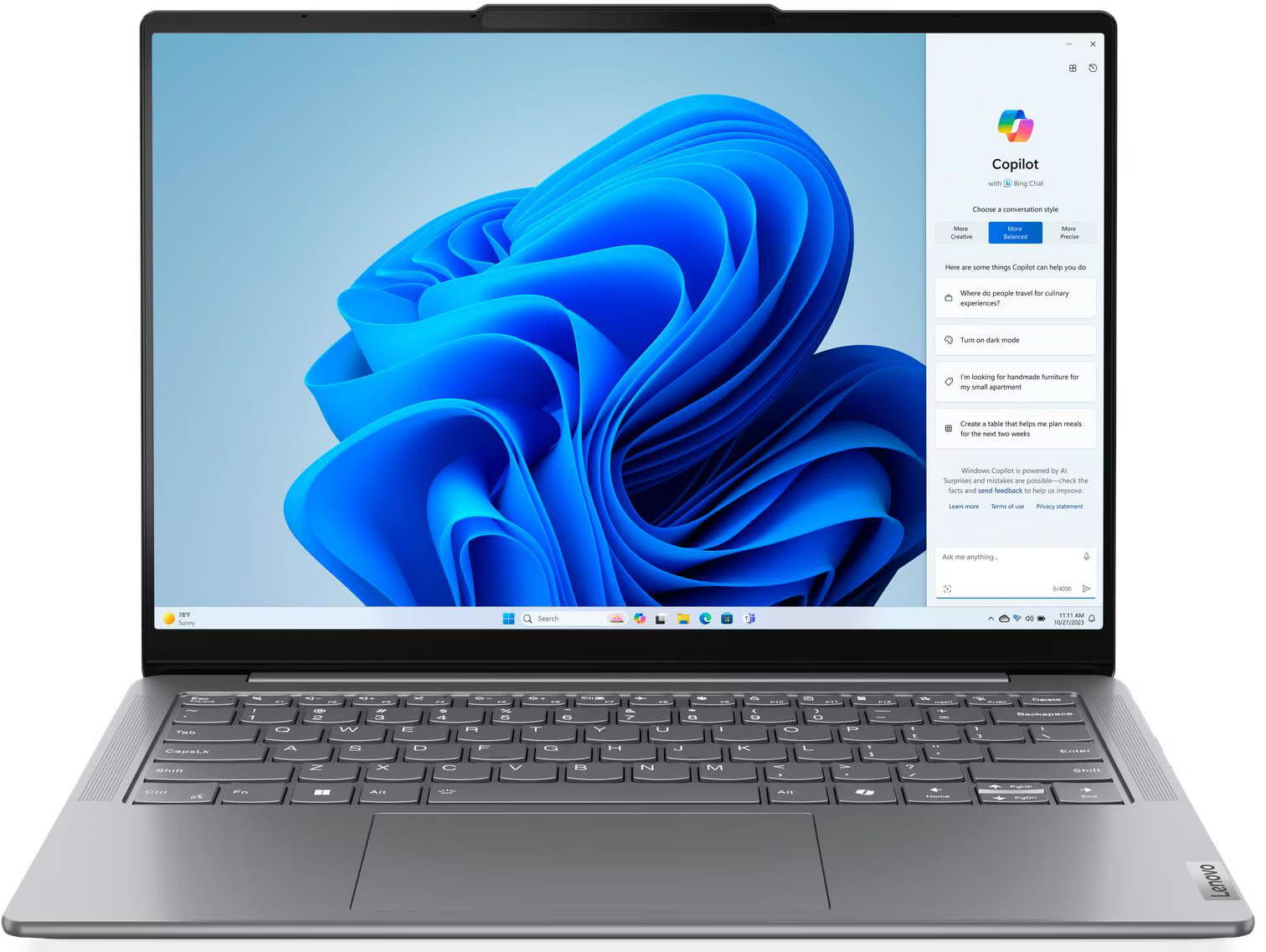 Yoga Slim 7 14IMH9 (83CV00D3IN) Laptop