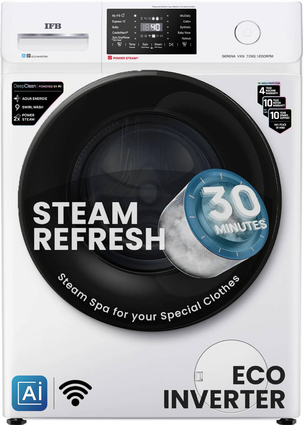 IFB SERENA VXN 7012 CMS 7 Kg Fully Automatic Machines Washing Machine