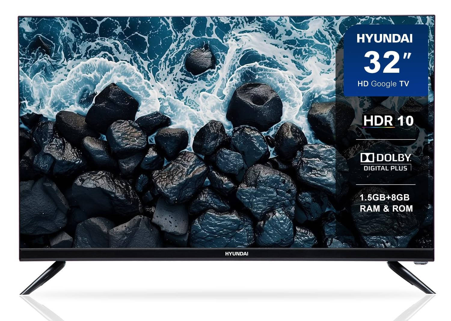Hyundai SHY32HGV05R4 32 inch HD ready Smart LED TV